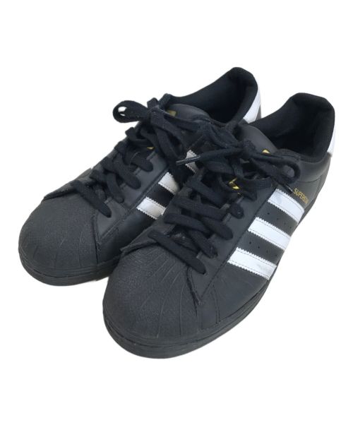 adidas（アディダス）adidas (アディダス) SUPERSTAR(スーパースター) ブラック サイズ:27の古着・服飾アイテム