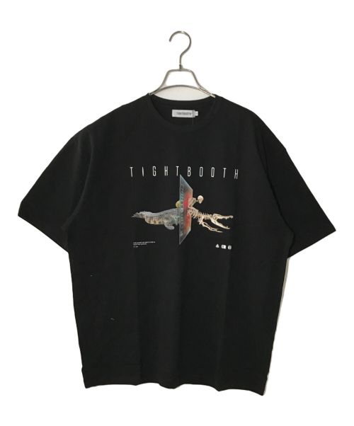 TIGHTBOOTH PRODUCTION（タイトブースプロダクション）TIGHTBOOTH PRODUCTION (タイトブースプロダクション) INITIALIZE T-SHIRT ブラック サイズ:Lの古着・服飾アイテム