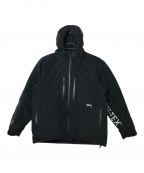 stussyステューシー）の古着「Gore-Tex Products Down Parka」｜ブラック