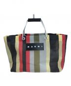 MARNIマルニ）の古着「MARKET STRIPE BAG(マーケットストライプバッグ)」｜マルチカラー