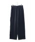 seven by seven（セブンバイセブン）の古着「EASY TYPE SHEER TROUSERS -DOT PATTERN INDIAN KHADI-」｜ブラック