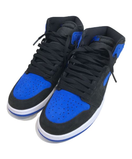 NIKE（ナイキ）NIKE (ナイキ) Air Jordan 1 Retro High OG(エアジョーダンレトロハイオージー) ブルー×ブラック サイズ:26.5の古着・服飾アイテム