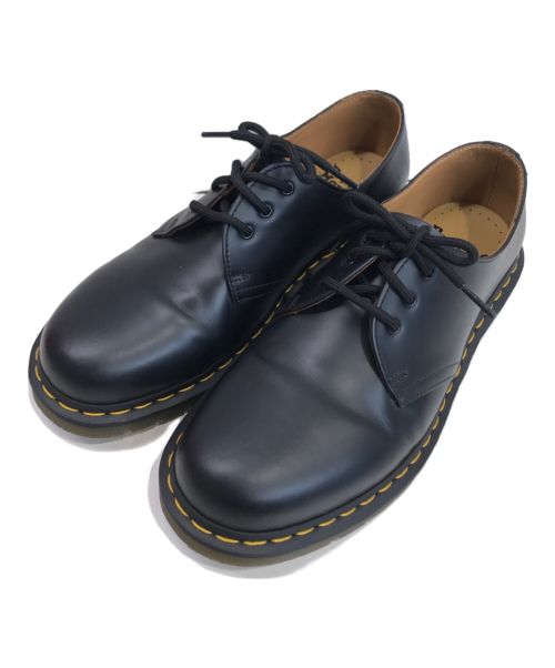 Dr.Martens（ドクターマーチン）Dr.Martens (ドクターマーチン) ３ホールレザーシューズ ブラック サイズ:UK7の古着・服飾アイテム