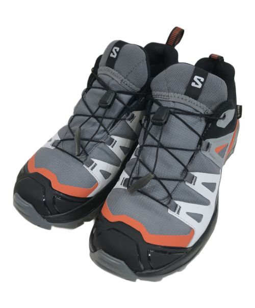 SALOMON（サロモン）SALOMON (サロモン) X ULTRA 360 GORE-TEX グレー×オレンジ サイズ:25.5の古着・服飾アイテム