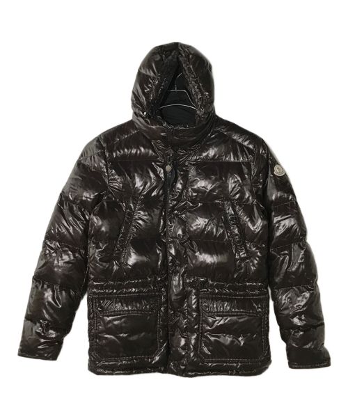 MONCLER（モンクレール）MONCLER (モンクレール) リバーシブルダウンジャケット ブラウン サイズ:表記無しの古着・服飾アイテム