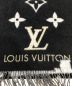 LOUIS VUITTON (ルイ ヴィトン) マフラー ブラック：22000円