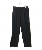 AURALEEオーラリー）の古着「SUPER FINE WOOL COTTON TWILL SLACKS」｜ブラック