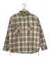 YSTRDY'S TMRRW（イエスタデイズトゥモロウ）の古着「COTTON FLANNEL 925 SHIRT」｜ベージュ