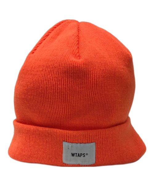 WTAPS（ダブルタップス）WTAPS (ダブルタップス) ニット帽 オレンジの古着・服飾アイテム