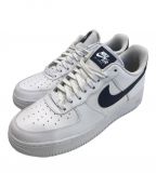 NIKEナイキ）の古着「WMNS AIR FORCE 1 '07'」｜ホワイト×ネイビー