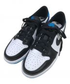 NIKEナイキ）の古着「Air Jordan 1 Low OG」｜ブラック×ブルー