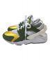 NIKE (ナイキ) stussy (ステューシー) AIR HUARACHE LE(ナイキ エアハラチ LE) カーキ×イエロー サイズ:27.5cm：12000円