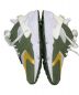 中古・古着 NIKE (ナイキ) stussy (ステューシー) AIR HUARACHE LE(ナイキ エアハラチ LE) カーキ×イエロー サイズ:27.5cm：12000円