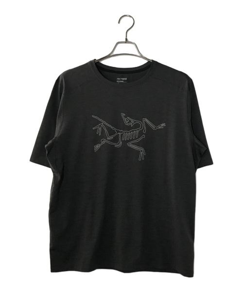 ARC'TERYX（アークテリクス）ARC'TERYX (アークテリクス) コーマック ロゴ Tシャツ グレー サイズ:Lの古着・服飾アイテム