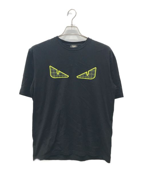 FENDI（フェンディ）FENDI (フェンディ) Tシャツ ブラック サイズ:Mの古着・服飾アイテム