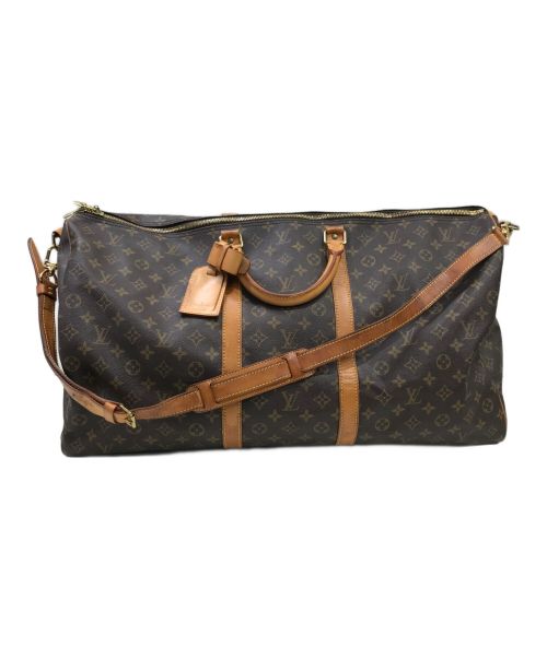 LOUIS VUITTON（ルイ ヴィトン）LOUIS VUITTON (ルイ ヴィトン) モノグラム キーポル・バンドリエール60 ブラウンの古着・服飾アイテム