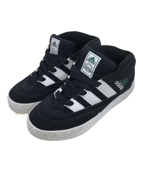 adidas（アディダス）adidas (アディダス) atmos (アトモス) ADIMATIC MID ブラック サイズ:27.5cmの古着・服飾アイテム