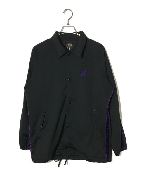 Needles（ニードルズ）Needles (ニードルズ) Side Line Coach Jacket ブラック×パープル サイズ:Sの古着・服飾アイテム