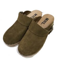 MHL（エムエイチエル）の古着「Swivel Clog」｜ブラウン