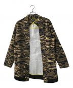 PUMAプーマ）の古着「XO CANVAS KIMONO」｜カーキ