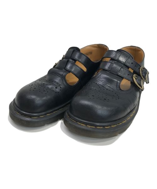 Dr.Martens（ドクターマーチン）Dr.Martens (ドクターマーチン) MARY JANE DOUBLE STRAP SHOE ブラック サイズ:5の古着・服飾アイテム