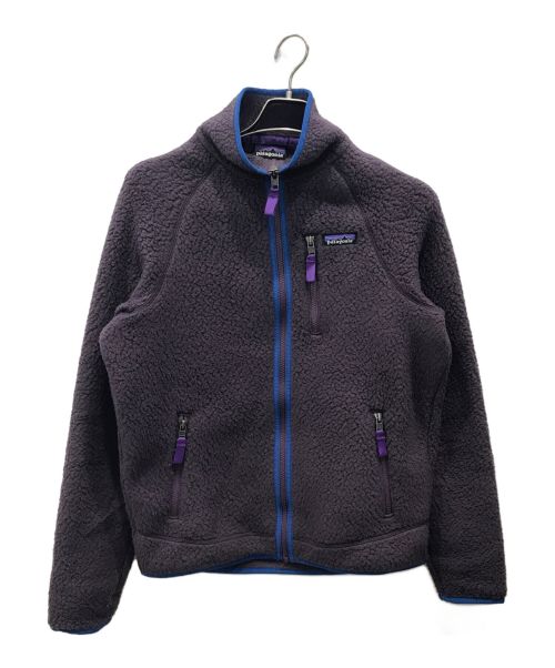 Patagonia（パタゴニア）Patagonia (パタゴニア) レトロ・パイル・ジャケット パープル サイズ:Sの古着・服飾アイテム