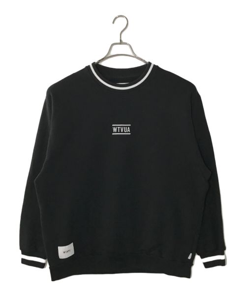 WTAPS（ダブルタップス）WTAPS (ダブルタップス) WTVUA CREW NECK COPO ブラック サイズ:X03の古着・服飾アイテム