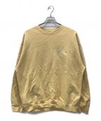 X-LARGEエクストララージ）の古着「SLANTED OG CREW NECK SWEAT」｜イエロー