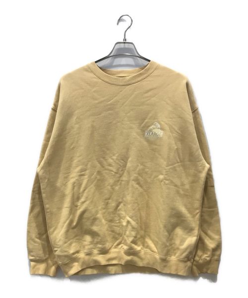 X-LARGE（エクストララージ）X-LARGE (エクストララージ) SLANTED OG CREW NECK SWEAT イエロー サイズ:XLの古着・服飾アイテム