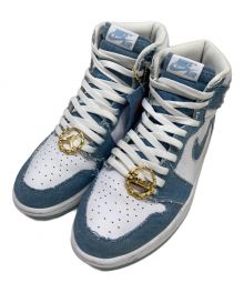 NIKE（ナイキ）の古着「Air Jordan 1 High OG "Denim"」｜ホワイト×ブルー