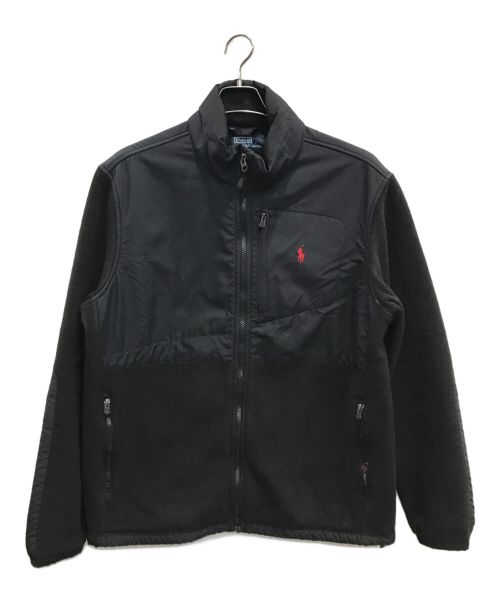 POLO RALPH LAUREN（ポロ・ラルフローレン）POLO RALPH LAUREN (ポロ・ラルフローレン) フリースジャケット ブラック サイズ:Lの古着・服飾アイテム