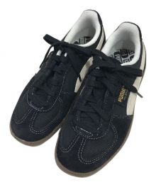 PUMA（プーマ）の古着「PALERMO VINTAGE PUMA BLACK-FROSTED IVORY-GUM(プーマ パレルモ ヴィンテージ)」｜ブラック