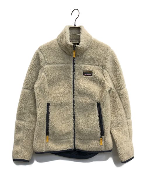 L.L.Bean（エルエルビーン）L.L.Bean (エルエルビーン) ボアジャケット アイボリー サイズ:XXSの古着・服飾アイテム