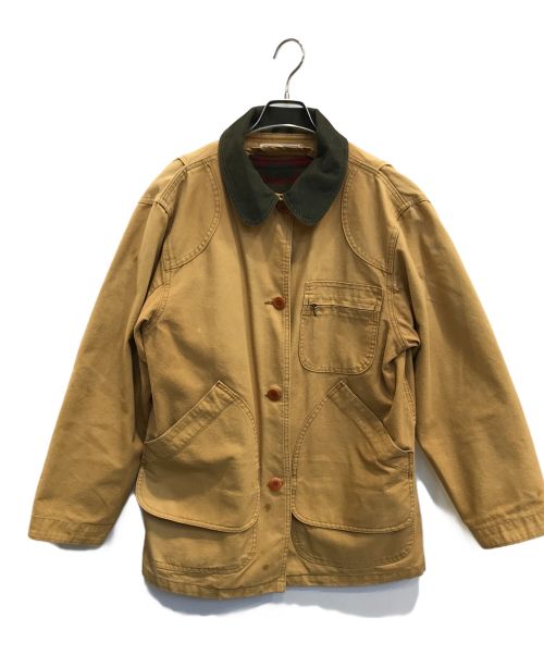 L.L.Bean（エルエルビーン）L.L.Bean (エルエルビーン) ブランケットライナー付きダックハンティングジャケット  ブラウン サイズ:Mの古着・服飾アイテム