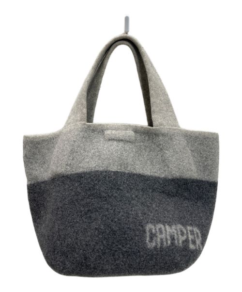 CAMPER（カンペール）CAMPER (カンペール) ウールトートバッグ グレーの古着・服飾アイテム