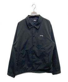 stussy（ステューシー）の古着「コーチジャケット」｜ブラック