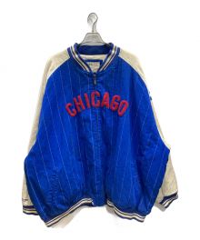 MITCHELL & NESS（ミッチェルアンドネス）の古着「スタジャン」｜ブルー