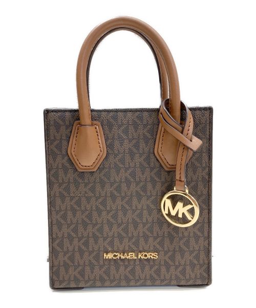 MICHAEL KORS（マイケルコース）MICHAEL KORS (マイケルコース) ショルダーバッグ ブラウンの古着・服飾アイテム