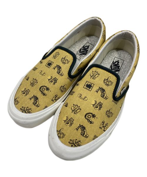 VANS（バンズ）VANS (バンズ) BRAIN DEAD (ブレインデッド) スリッポン マスタード サイズ:26.5cmの古着・服飾アイテム