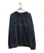 BALMAINバルマン）の古着「スウェット」｜ブラック