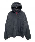 SUPREME×THRASHERシュプリーム×スラッシャー）の古着「Thrasher Hooded Work Jacket」｜ブラック