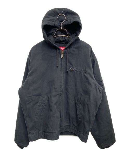 SUPREME（シュプリーム）Supreme (シュプリーム) THRASHER (スラッシャー) Thrasher Hooded Work Jacket ブラック サイズ:M 未使用品の古着・服飾アイテム