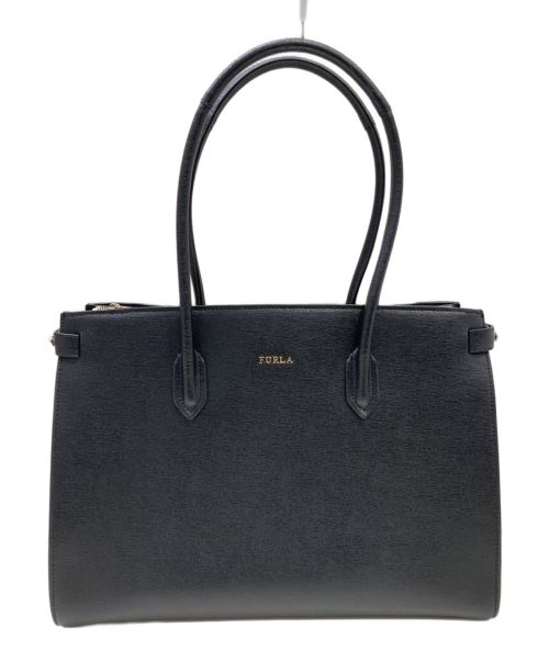 FURLA（フルラ）FURLA (フルラ) トートバッグ ブラックの古着・服飾アイテム