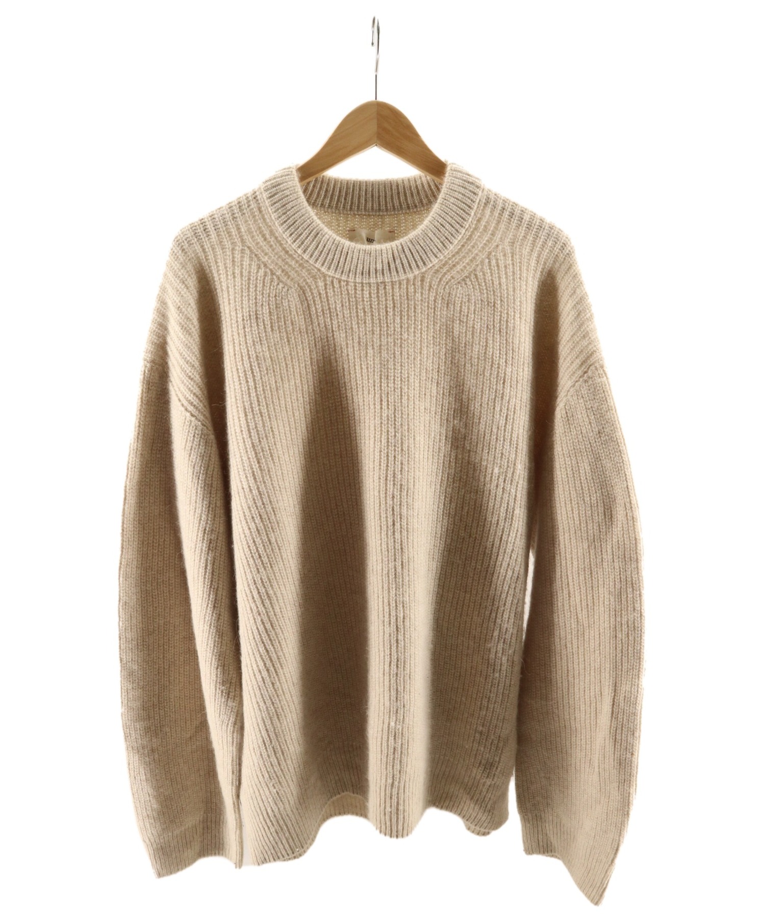 アンフィルroyal baby alpaca sweater セーター ベージュ-