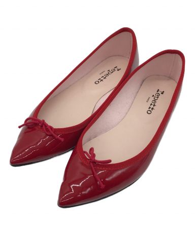 【中古・古着通販】repetto (レペット) エナメルポインテッドトゥ