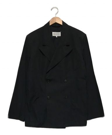 【中古・古着通販】Maison Margiela (メゾンマルジェラ) ダブルジャケット ブラック サイズ:L｜ブランド・古着通販  トレファク公式【TREFAC FASHION】スマホサイト