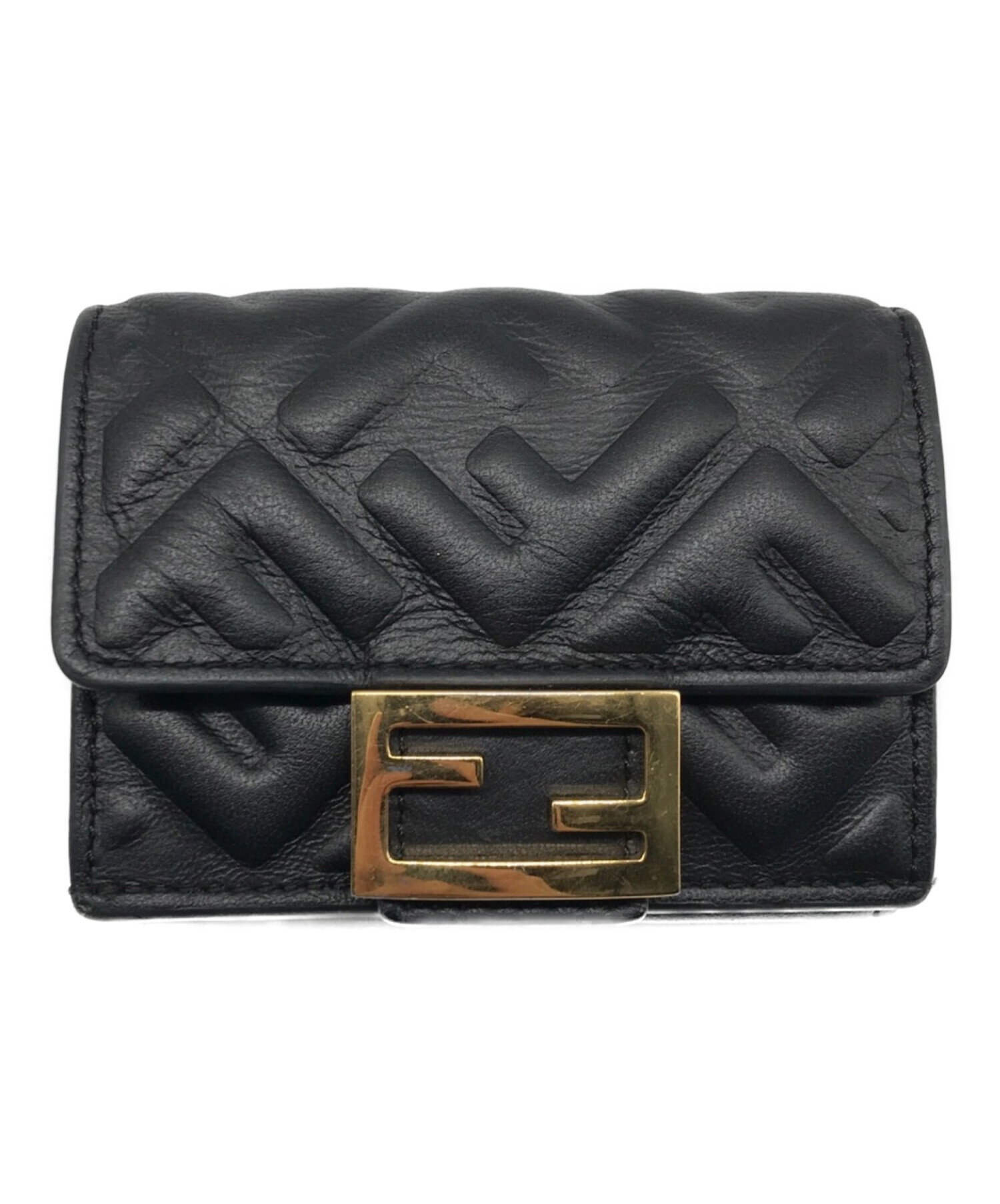 中古・古着通販】FENDI (フェンディ) 3つ折りコンパクトウォレット