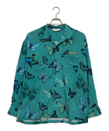 [中古]MSML(エムエスエムエル)のメンズ トップス BUTTERFLY OPEN COLLAR LONG SLEEVE SHIRT