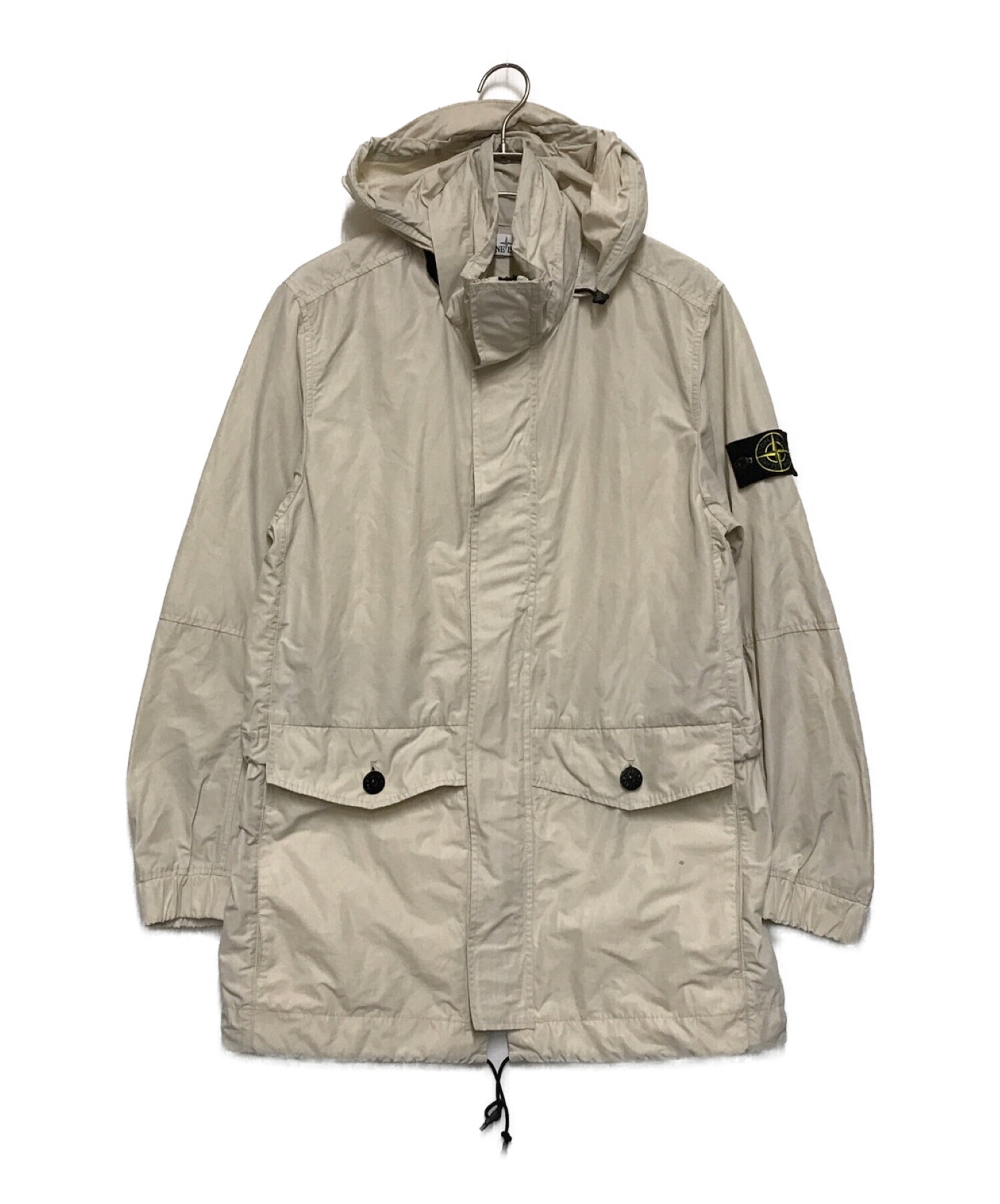 STONE ISLAND (ストーンアイランド) MICRO REPS ジャケットコート ライトベージュ サイズ:M