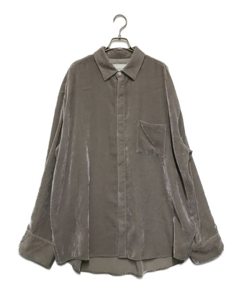 中古・古着通販】stein (シュタイン) OVERSIZED DOWN PAT VELVET SHIRT